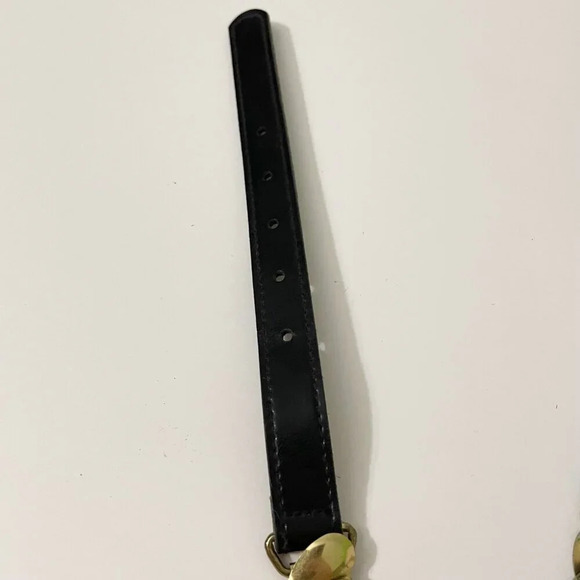 Vintage Gold Circle  Scale Metal Stretch Belt 80s Style Retro - Picture 13 of 16